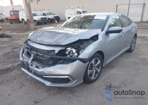 2021 Honda Civic Lx из США, поврежденный, VIN 2HGFC2F69MH529684